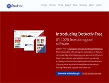 Tablet Screenshot of dotactiv.com